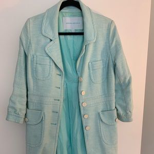 Banana Republic Mint Pea Coat
